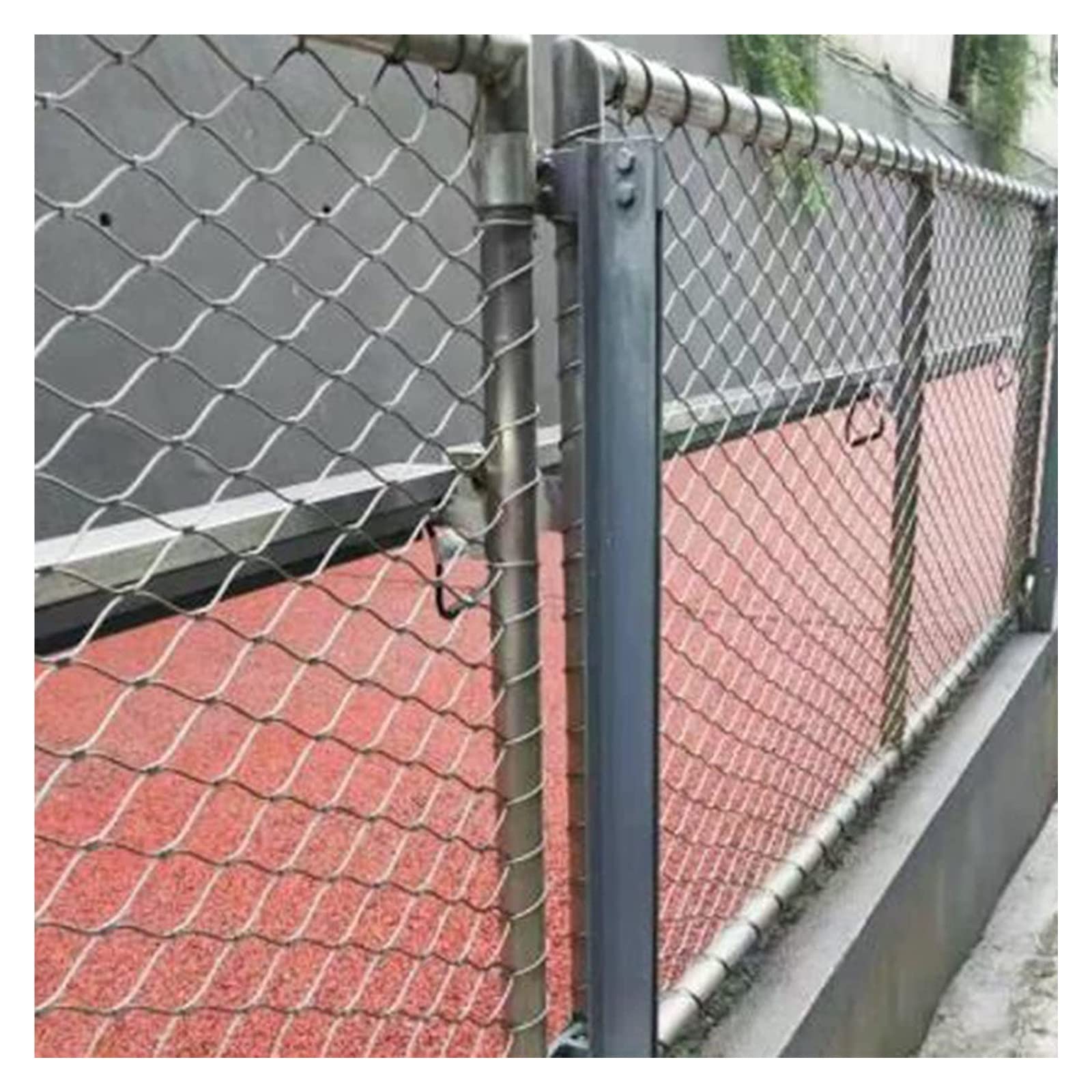 Rete Metallica Inox 304 – Maglia 10x10 Cm, Flessibile Per Balaustra, Recinzione, Giardino E Barriere Animali, 1,5-2,5 Mm