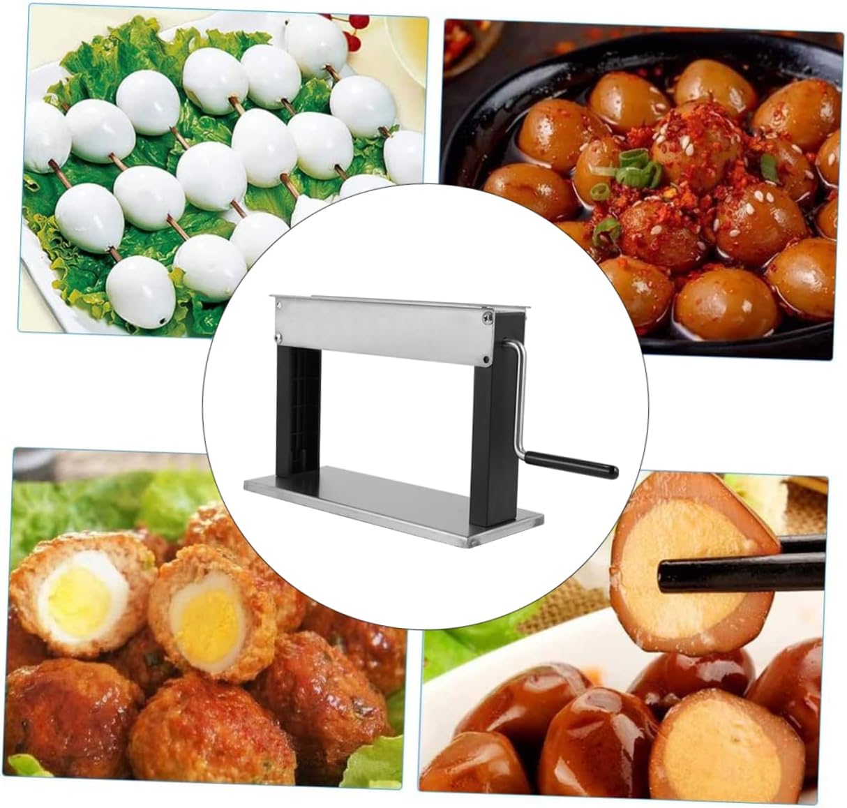 Zerodeko Quail Peeler Machine Portable Manual Sheller for Easy Peeling Design for Home Use Minimal Space Usage