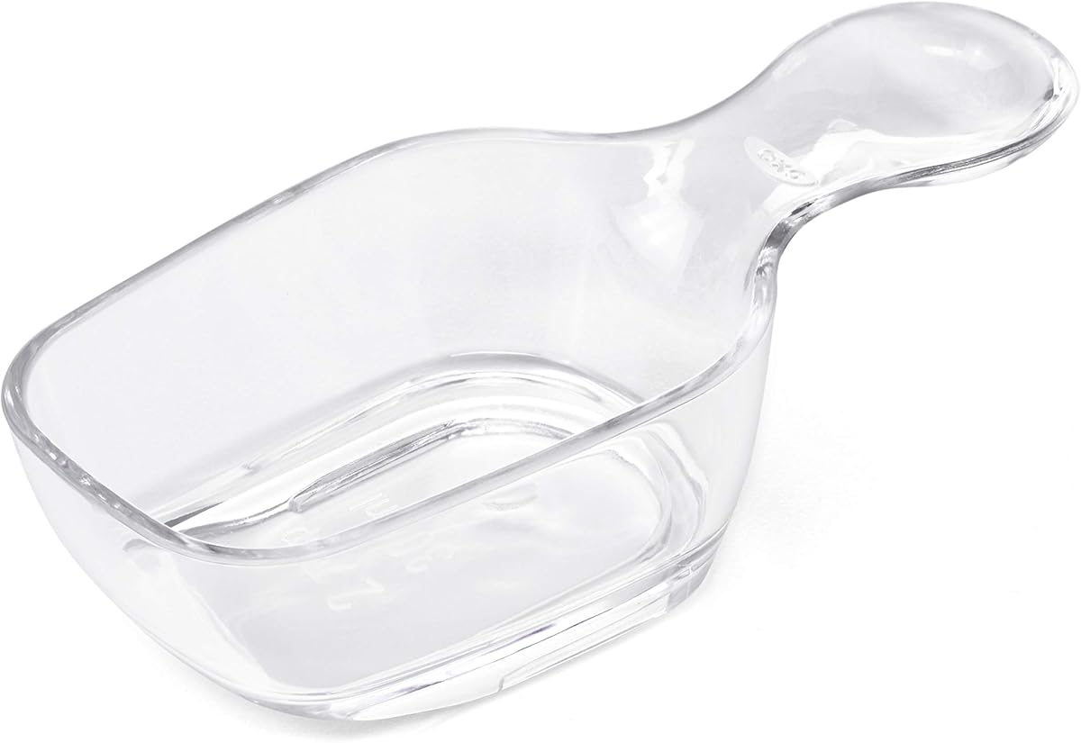 Good Grips POP Container Coffee Scoop, Clear