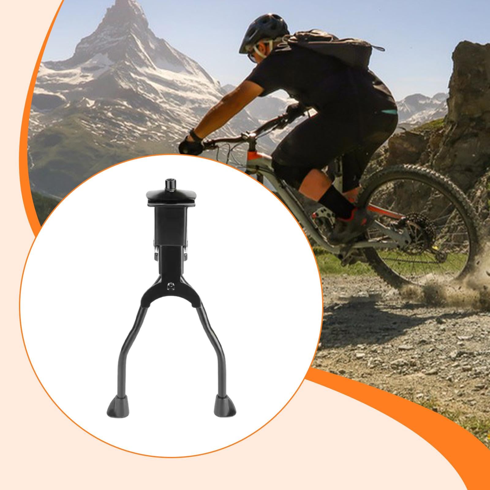 Amazon | DeeRace 【使用時2本足で安定感!】自転車キックスタンド Amazon | DeeRace 【使用時2本足で安定感!】自転車キックスタンド