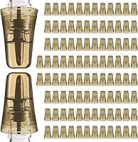 Vista 14 de Chengu 36 Piezas Cubiertas para Botellas de Licor Cubiertas de Boquilla Vertedora Tapones Superiores para Botellas Dispensador Universal de Vertido