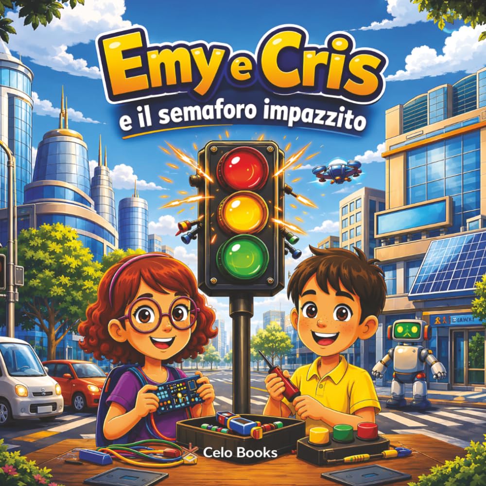 Emy e Cris e il semaforo impazzito: Avventura educativa con Arduino per bambini curiosi, piccoli inventori e giovani maker