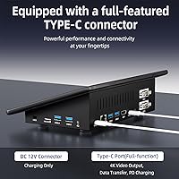 Vista 7 de HIGOLEPC MINI PC,10.1 Inch Touchscreen Win 11 Pro Mini Computer, Celeron N5095 8GB RAM/128GB ROM Mini PC with Screen,Dual RS232 HDMI,BT 5.0,WiFi