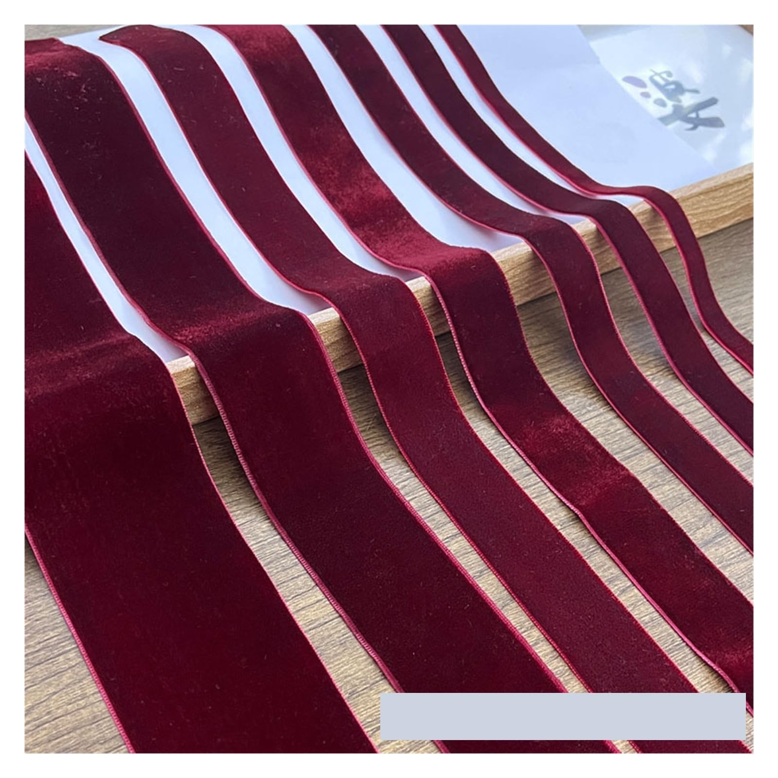 2 Stück Samtband Schwan Flockband Geschenkverpackung Für Haushalt Wohnen | Band DIY handgemachte Haarschmuck Halskette Zubehör Band