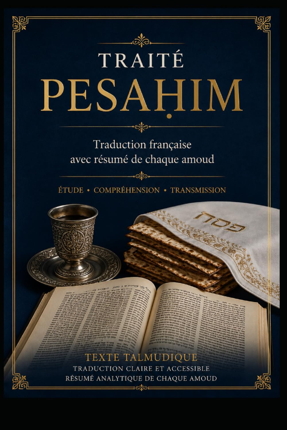 Traité Pesachim: Traduction française avec résumé de chaque amoud (Études du Talmud)