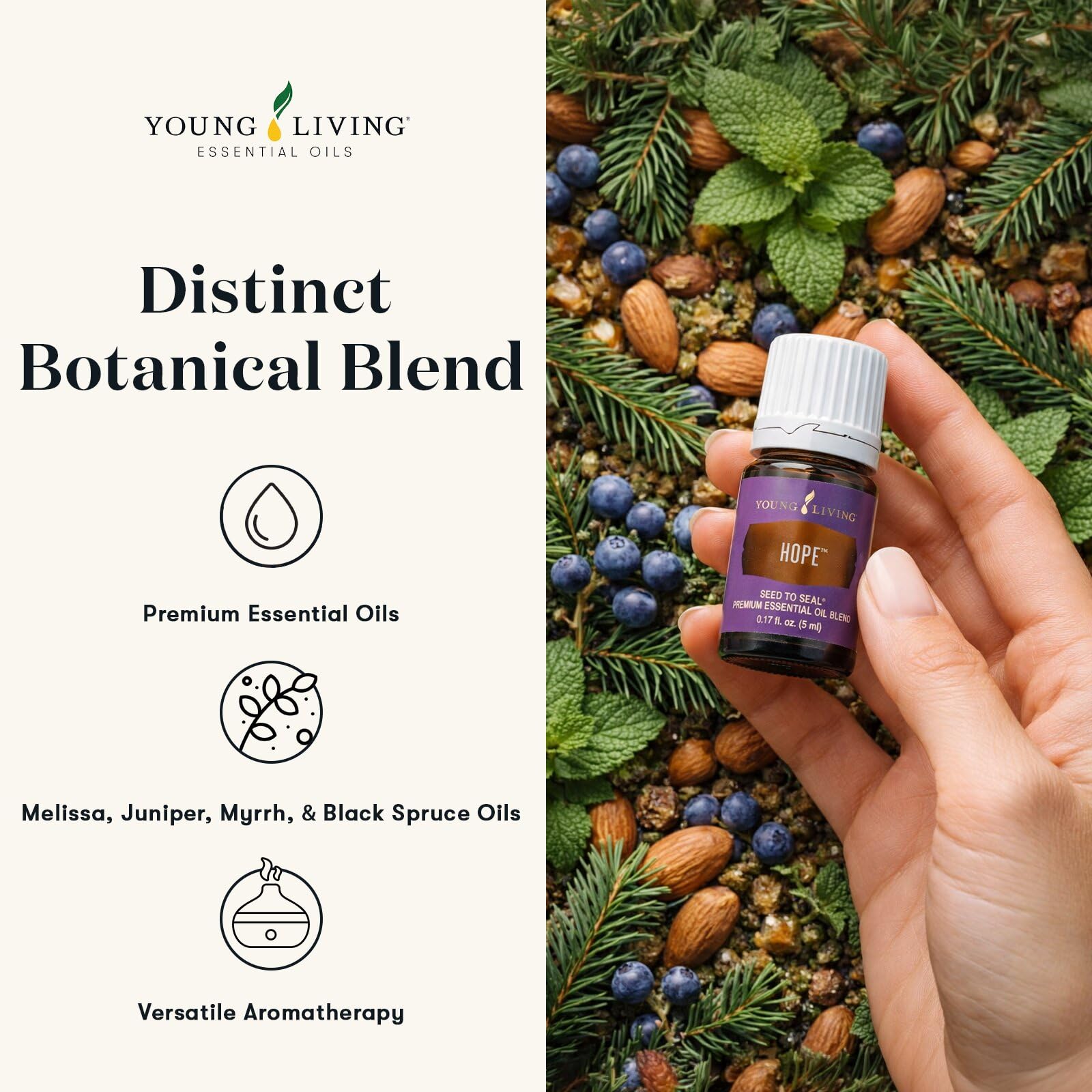 Amazon.com: Young Living Hope Essential Oil Blend | 5 ml | Floral