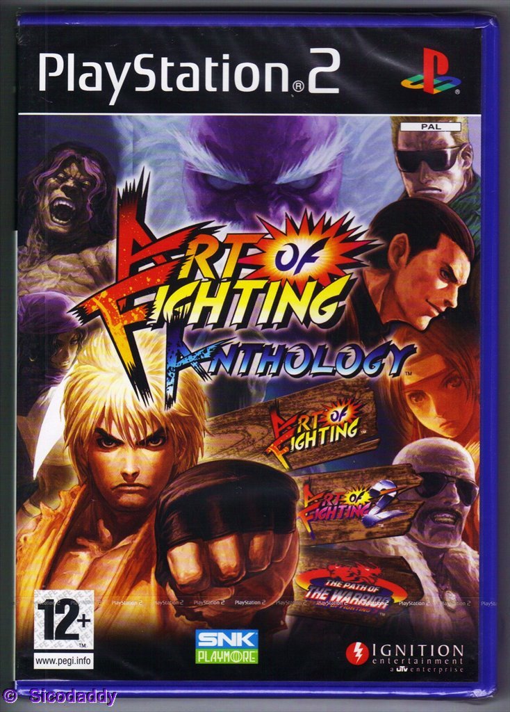 PlayStation2 - PS2★ART OF FIGHTING ANTHOLOGY 海外版 北米版 ps2_art_of_fighting_anthology-