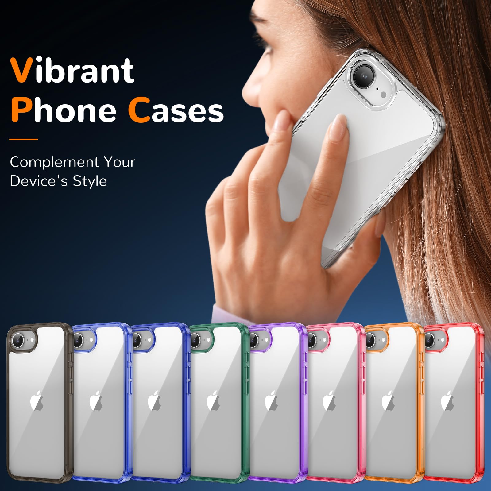 Clear Case for iPhone 15, Ultra Thin, Shockproof TPU Cover, Anti-Yellowing, Crystal Clear, Phone Case for Apple iPhone 15 - Clear — view 593