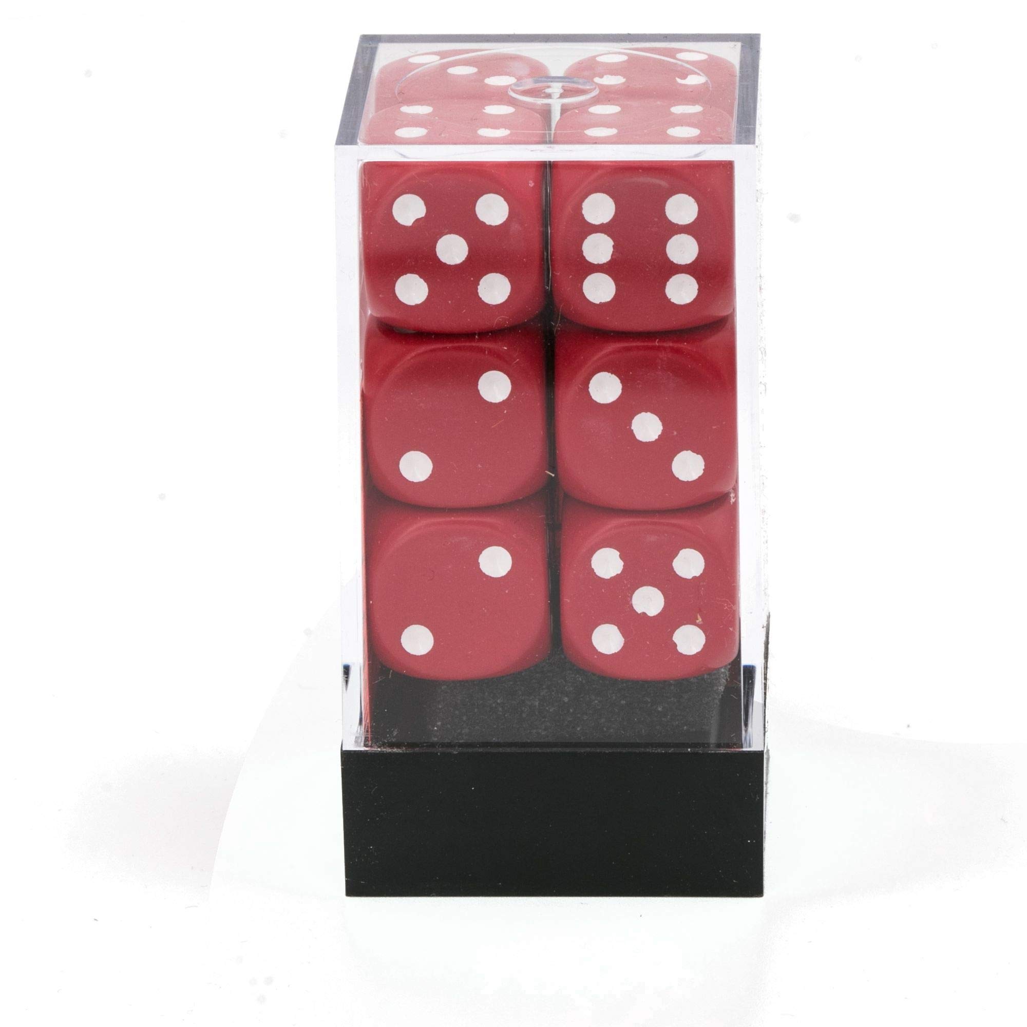 Lot De 36 Dés 12 Mm D6 Chessex Signature - Marbre Ivoire Et Noir Avec Points - Pour Jeux De Société, RPG - 3