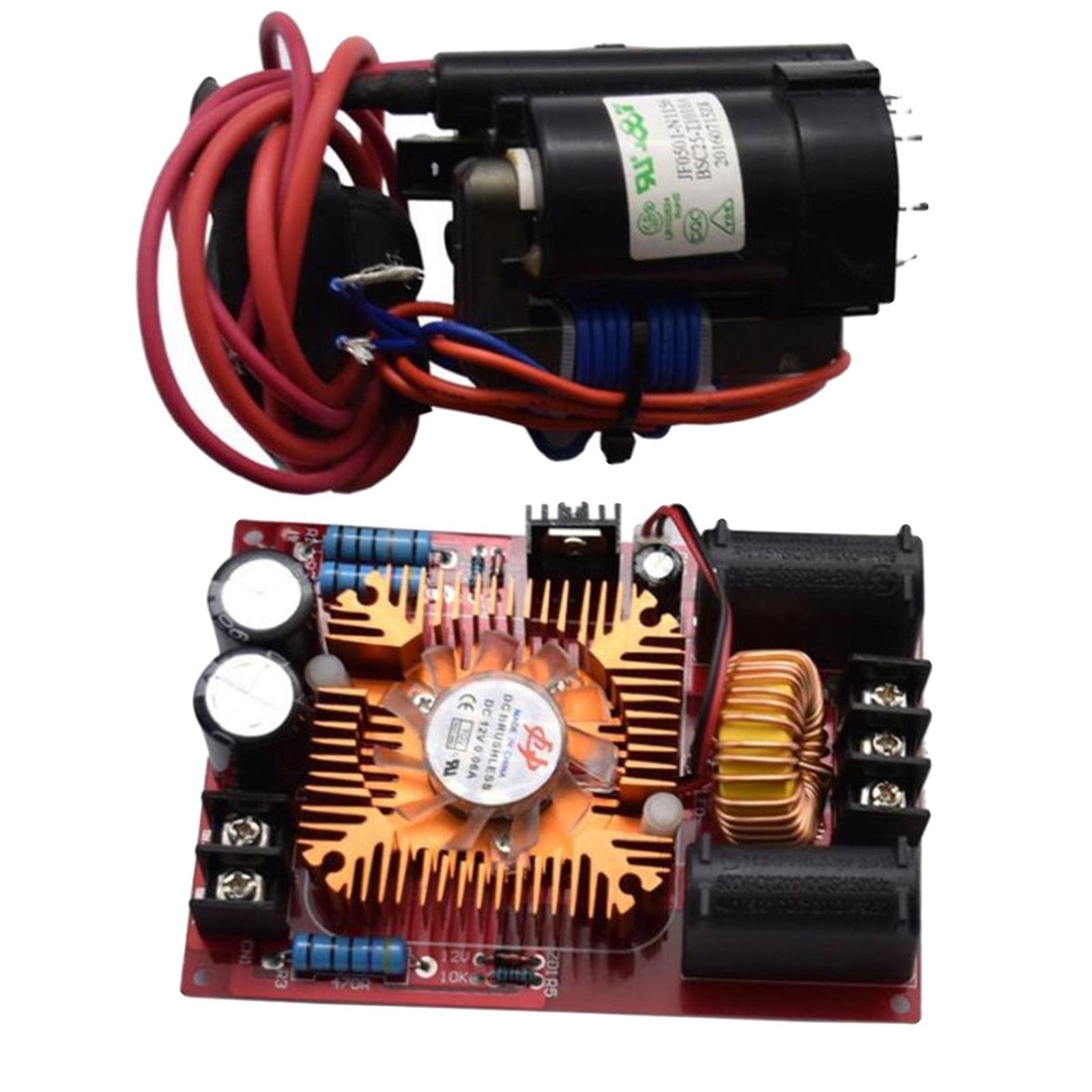 Zvs Tesla Coil Flyback Driver Ignition Ladder for Sgtc Marx Generator Driver-image-44