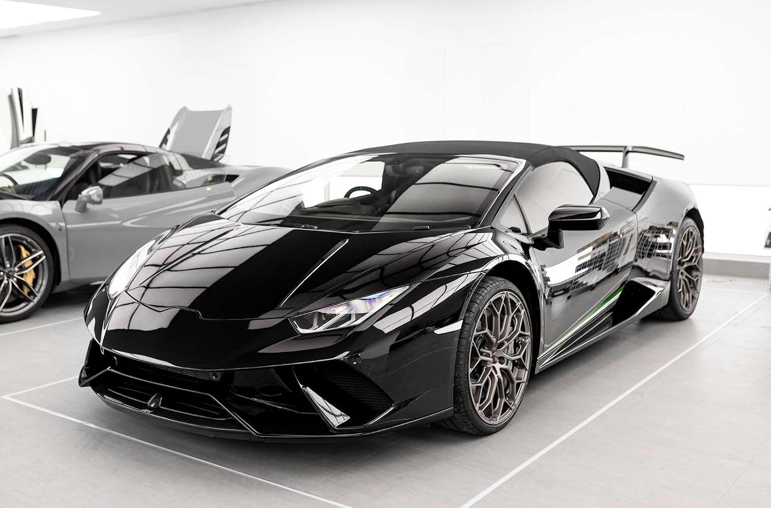 PPF Paint Protection Film Gloss Piano Black Self Healing Auto Bra Vinyl Wrap Invisible Scratches Shield Sheet DIY with Tool Set 1FTx5FT