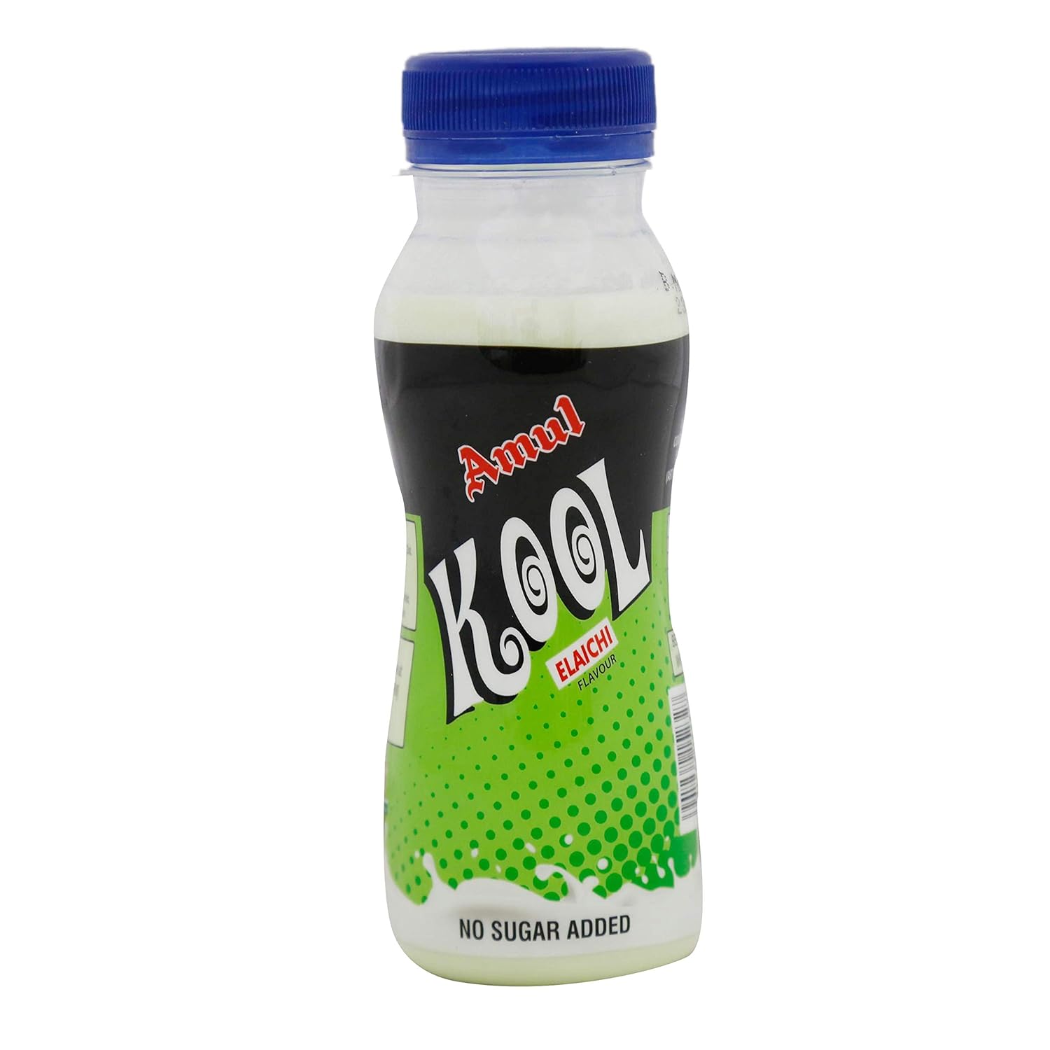 Amul Kool Flavoered Drink Sugarfree Elaichi, 180 ml Pet Bottle