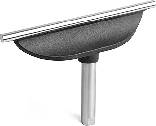 BMWOOD 8" Tool Rest with 5/8" Diameter 82mm Length Post, Woodlathe Heavy Duty Round Bar Straight.