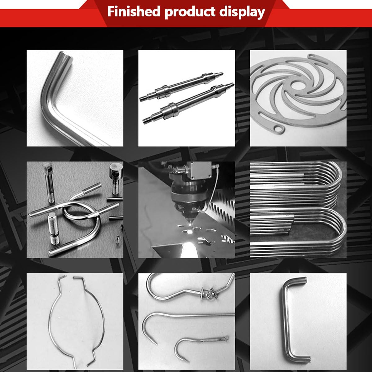 Ejes lineales de Acero Inoxidable, 2 Varillas Redondas de Acero Inoxidable, Eje sólido, diámetro 16 mm(16Mm*100Mm)
