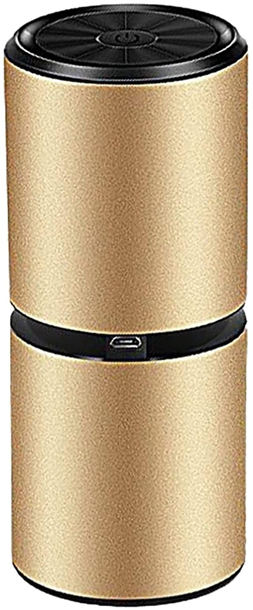 Purificateur d'air de voiture USB or portable pour la maison et le bureau