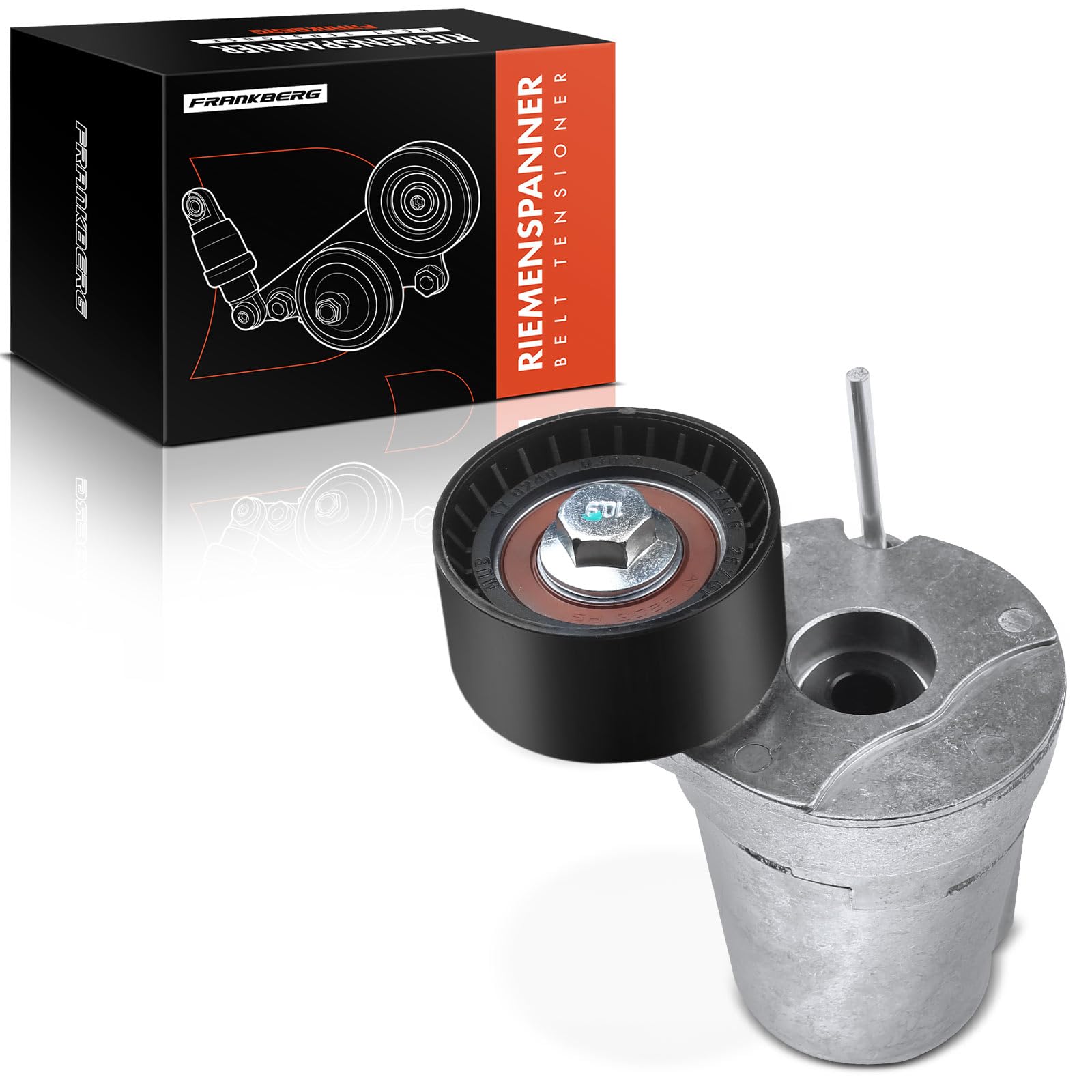Frankberg Puleggia Guida a Rulli Diesel Compatibile con X1 E84 2.0L Serie 3 Touring E91 2.0L Serie 5 Touring F11 3.0L Serie 1 E87 2.0L X5 E70 3.0L Replace# T39109
