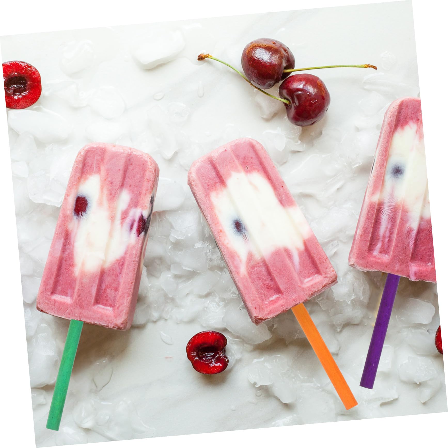 Palitos de Helado de Madera Mango Cómodo y Fácil de Sostener 500 para Manualidades Ideales para Proyectos de Bricolaje y Carpintería