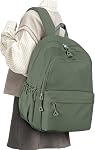 Sac à dos scolaire pour les femmes Hommes Collège Sac à l'école secondaire pour les garçons filles Casual Daypack Sac à dossier ordinateur portable