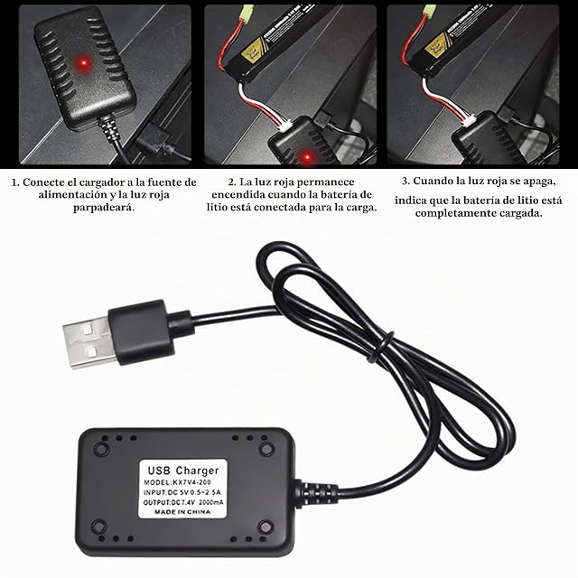 Foto 4 de 7 de B3 Lipo Cargador para 2S 3S Batería (7.4V, 2A), RC Car Balancer Charge