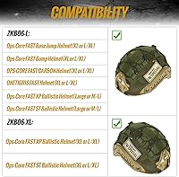 Vista 2 de OneTigris Funda para Casco, Funda de Tela Táctica para Casco Rápido en Talla L o M/L, XL o L/XL, Casco de Protección en Talla XL o L/XL - ZKB12 Sin