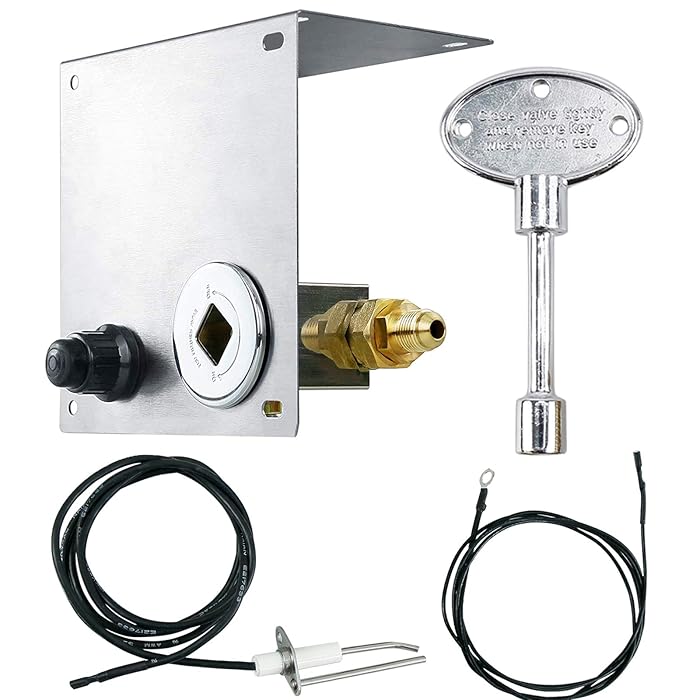 Buy Uniflasy Fire Pit Gas Burner Spark Ignition Kit Stainless Steel