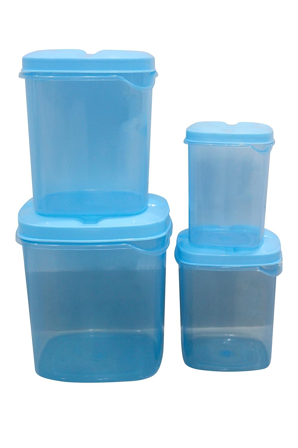 NPI Jar Container for Kitchen Storage Set Plastic Transparent Container