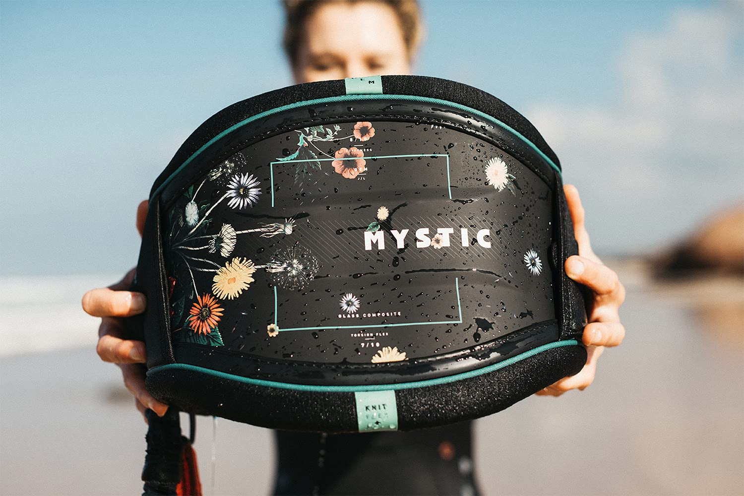 Mystic Watersports - Surf Kitesurf & Windsurfen Damen Gem Jalou Langeree Taillengeschirr No Bar - Schwarz