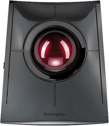 Miniatura 7 de Kensington SlimBlade™ Pro Trackball inalámbrico, batería recargable, opciones de conexión Bluetooth 2.4GHz Negro/Gris (K72085WW)
