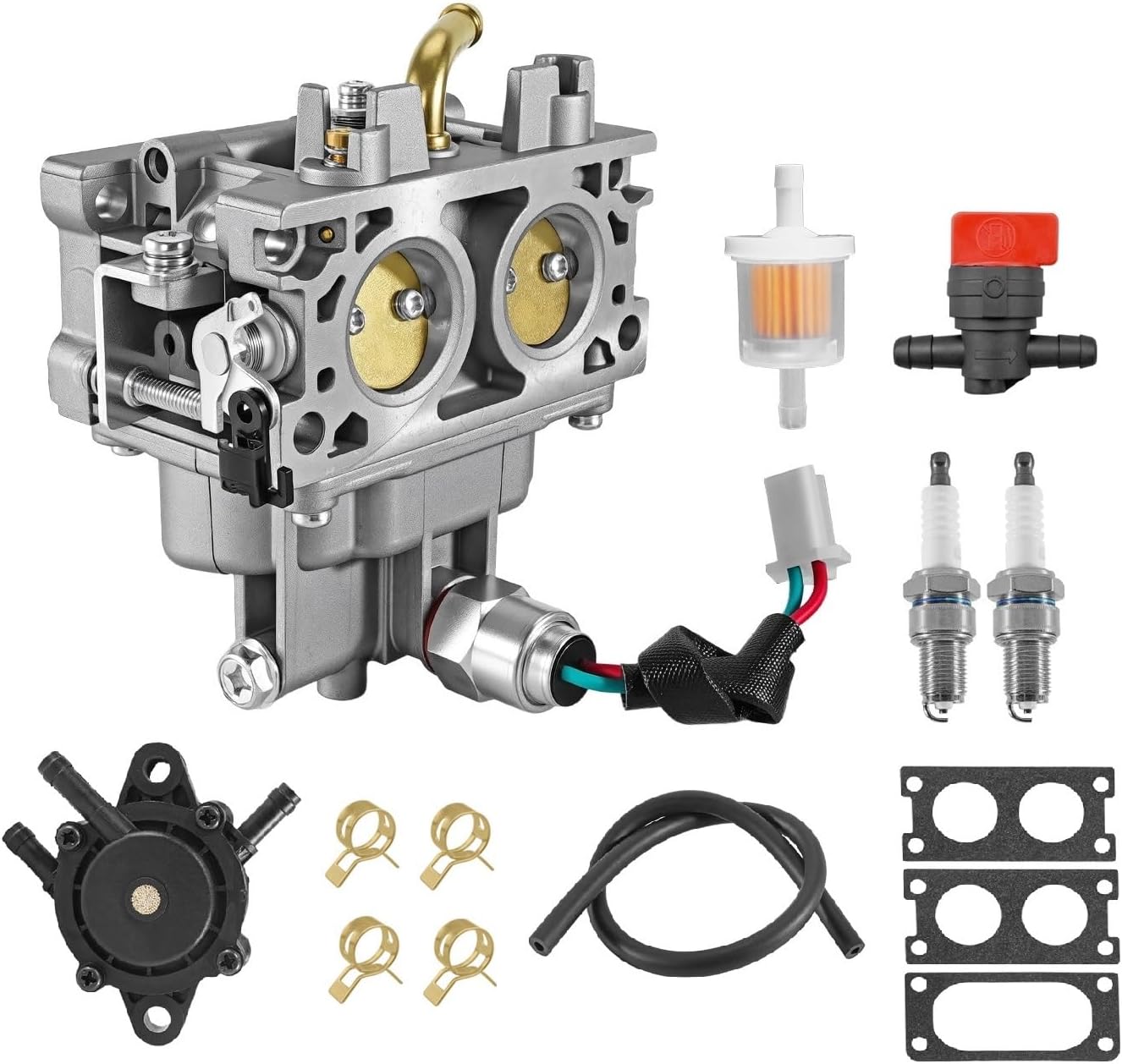 Carburetor Fit for Toro 136-7842 136-7840 127-9289 TimeCutter Titan HD Exmark Radius Quest Riding Mower, Lawn Tractor Carb Tune Up Kit