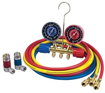 Gauge Set A/C 72 134A Hose And Couplers