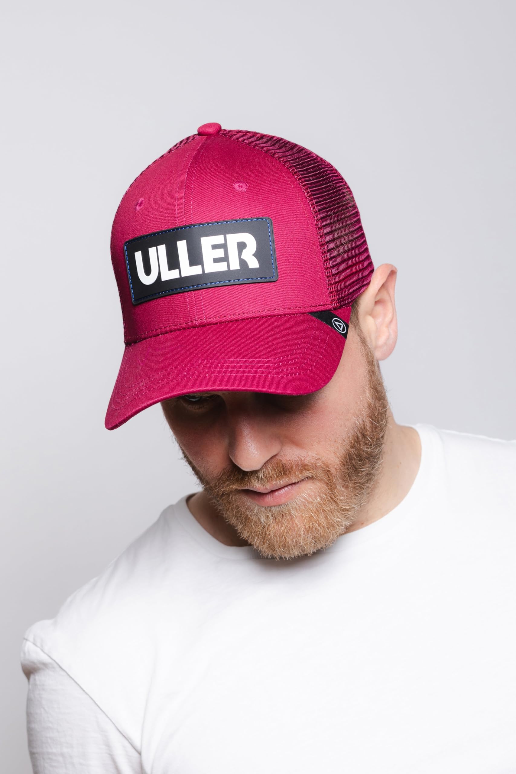 Uller Casquette Trucker pour homme et femme avec fermeture réglable – Casquette de surf en maille avec visière incurvée