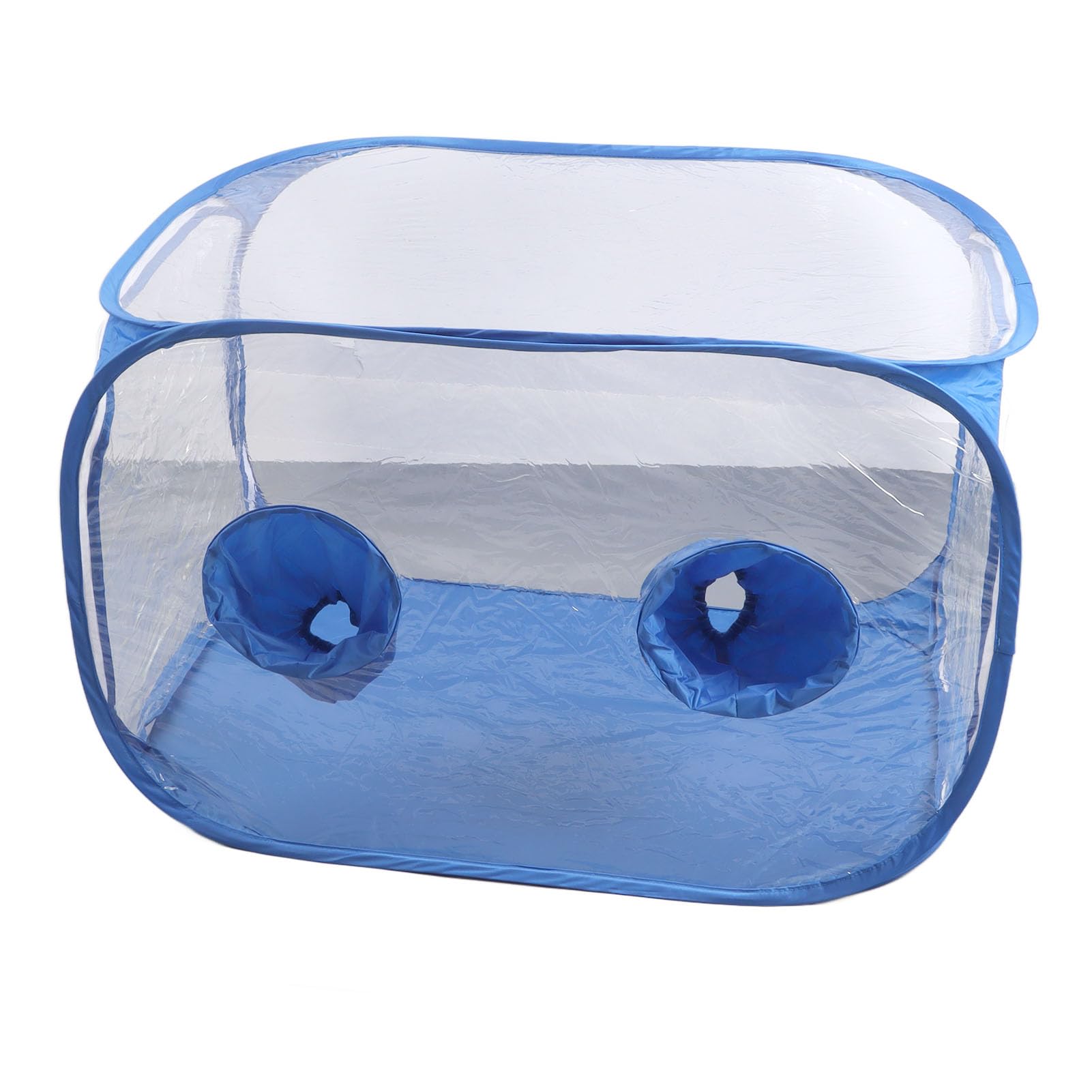 Tienda de Campaña para Cultivo de Setas, Caja de Aire Plegable de PVC para Fácil Cultivo, Accesorios de Jardinería Interior con 2 Puertos de Brazo para Uso Doméstico