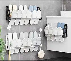 Sapateira De Parede Com Adesivo Autocolante Para Organização De Calçados – Instalação Fácil E Sem Furos - Cor Sortida