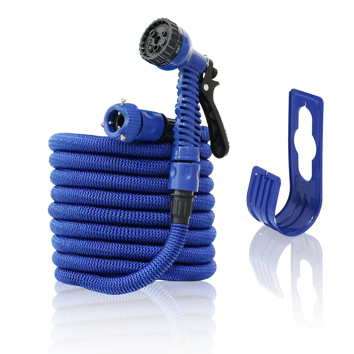 ３倍に伸びる 伸縮ホース 散水ホース ノズル付き 伸びるホース 225M 3倍に伸びる 伸縮ホース 散水ホース ノズル付き 伸びるホース 225M