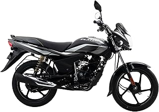 Bajaj Platina 100 Es Drum
                            Motorcycle/Motorbike - Black Silver -
                            Ex-Showroom