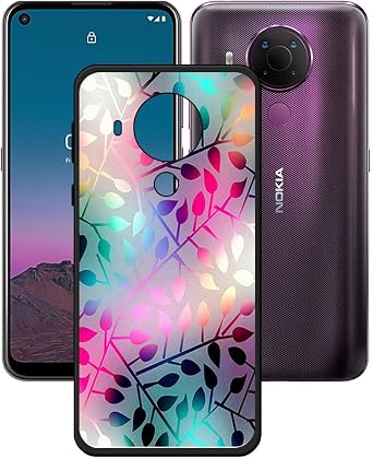 TTJ TPU Cover for Nokia 5.4, Black Flexible Silicone Slim fit Soft Shell Cute Back Case Bumper Rubber Protective Case for Nokia 5.4 6,39" - OP5