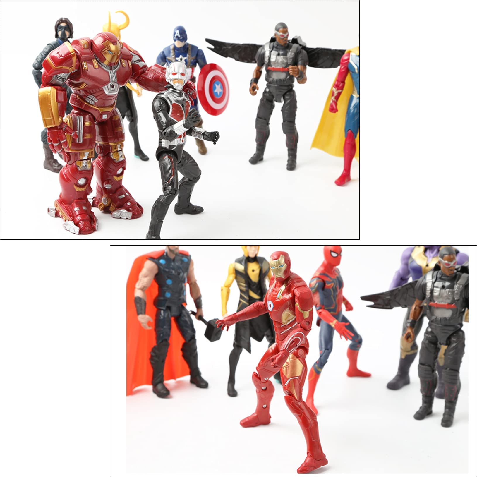 Amazon.co.jp: 【7体】-アベンジャーズ アクションフィギュア