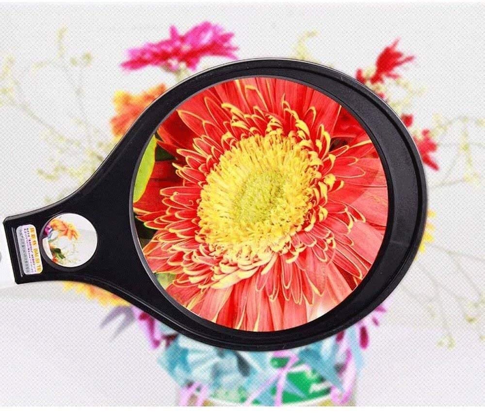 Lente d'ingrandimento illuminata con luce UV HD ad alta potenza 10X Rilevatore di lettura portatile per anziani Identificazione Lente d'ingrandimento con lente grande