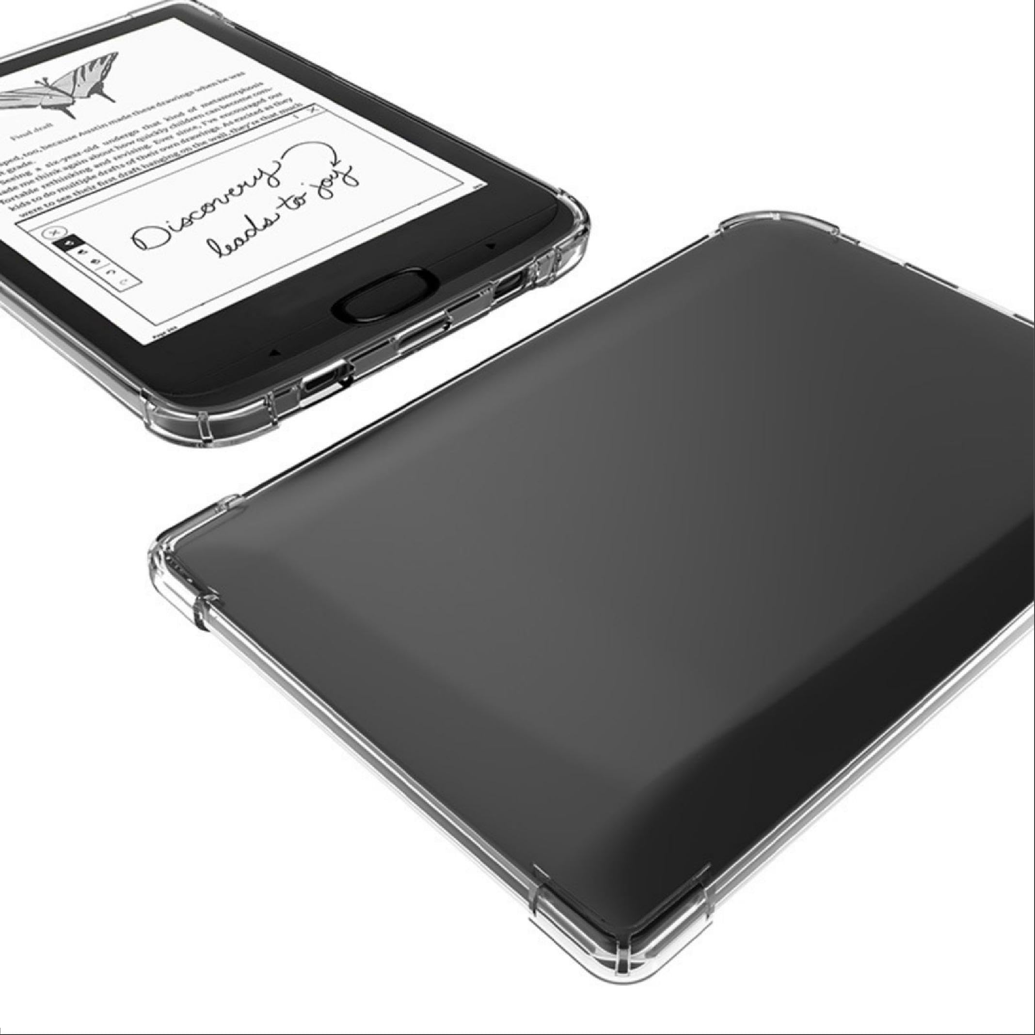GIOPUEY Etui na PocketBook Basic Lux 4, miękka tylna obudowa z TPU, cienka osłona, ochrona poduszki powietrznej, pokrowiec kompatybilny z PocketBook Basic Lux 4 - przezroczyste