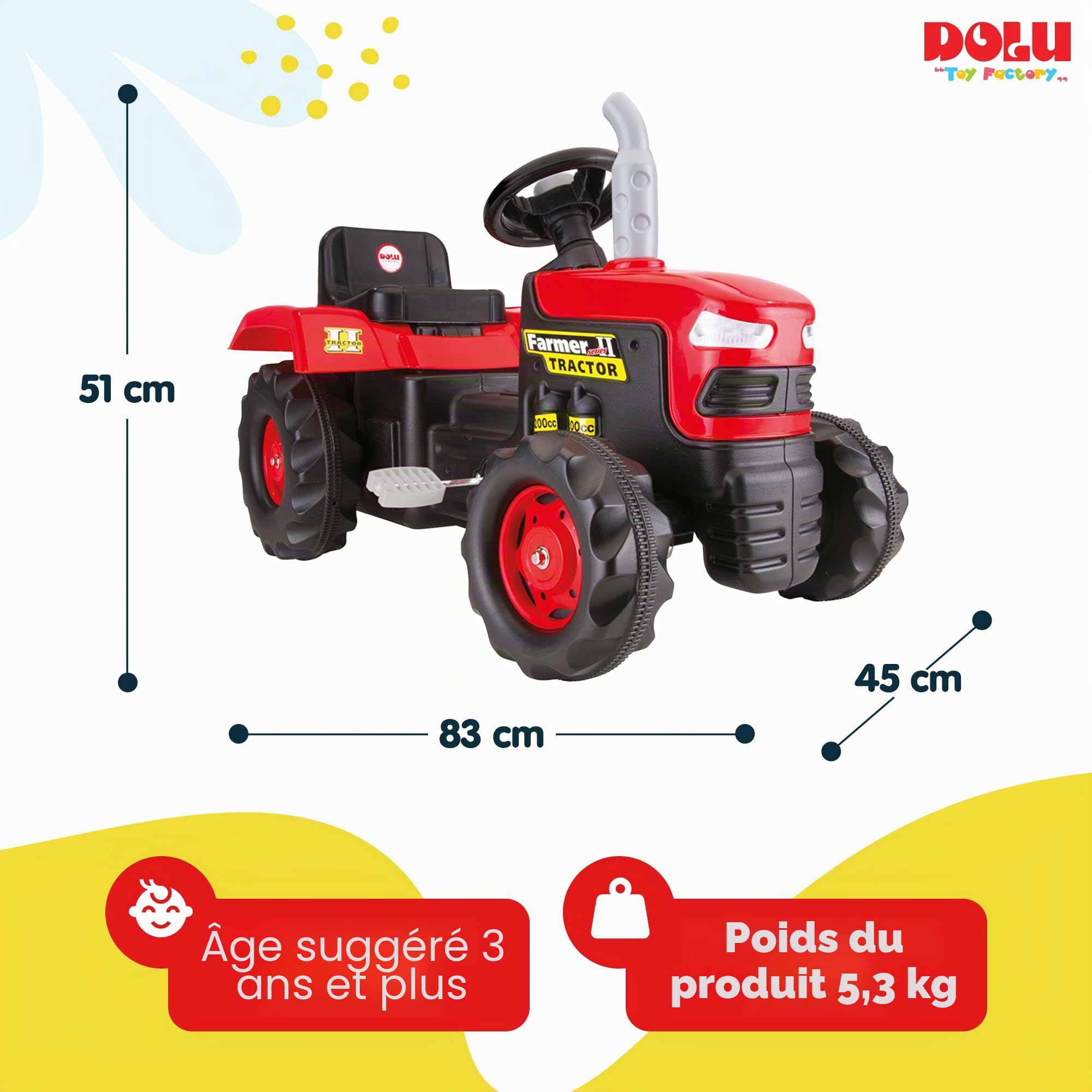 Dolu Tracteur à pédales (6268050)