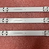  Pièces de Rechange TV- 30pcs LED Backlight Strip Compatible avec LG 43UJ651V 43UJ561V 43UJ701V 43UJ634V LC43490062A LC43490063A LC43490064A LC43490060A LC43490058A