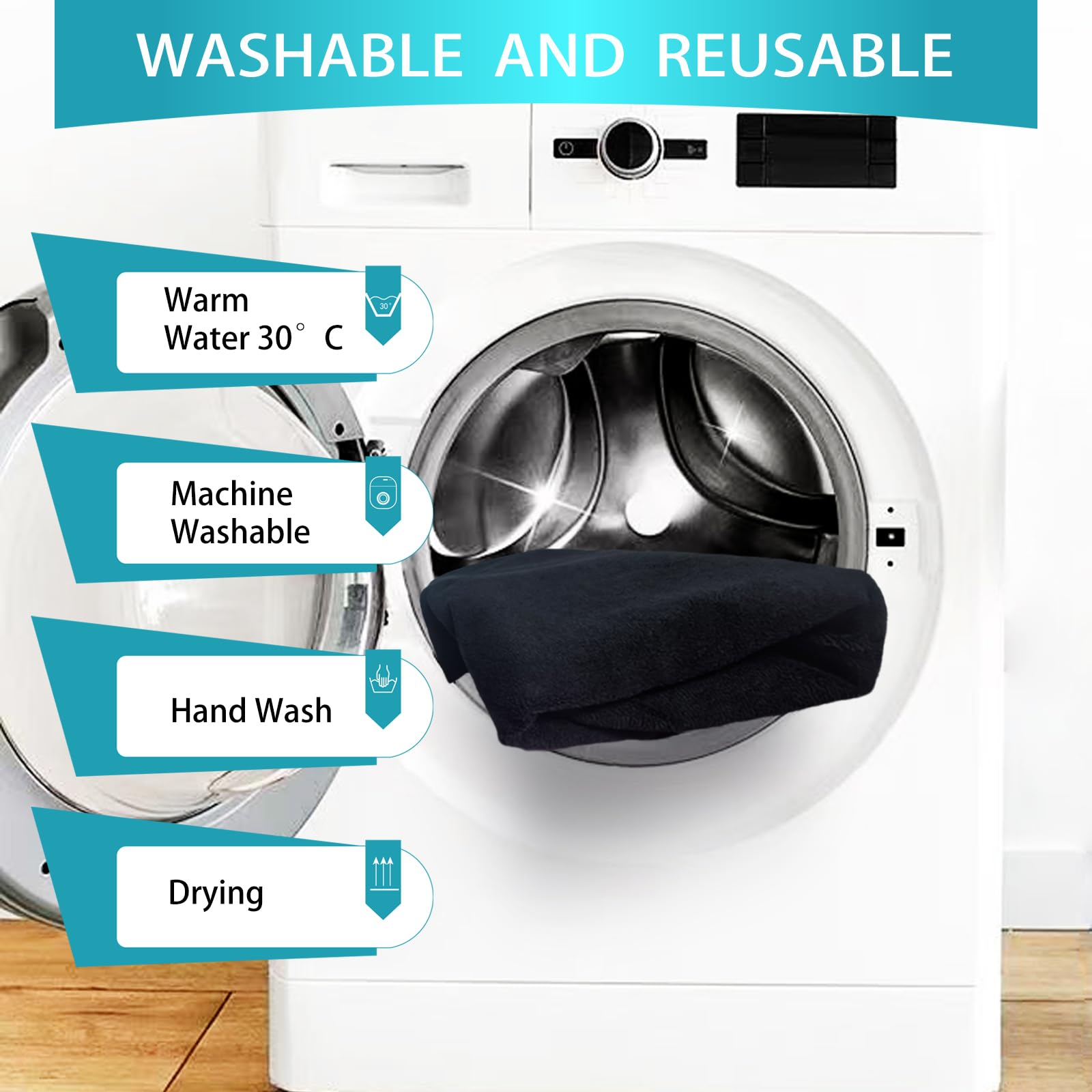 Car Seat Covers Universal Car Protective Front Seat Covers Washable Non-Slip Seat Protectors for Gym Workouts Waterproof and — view 8