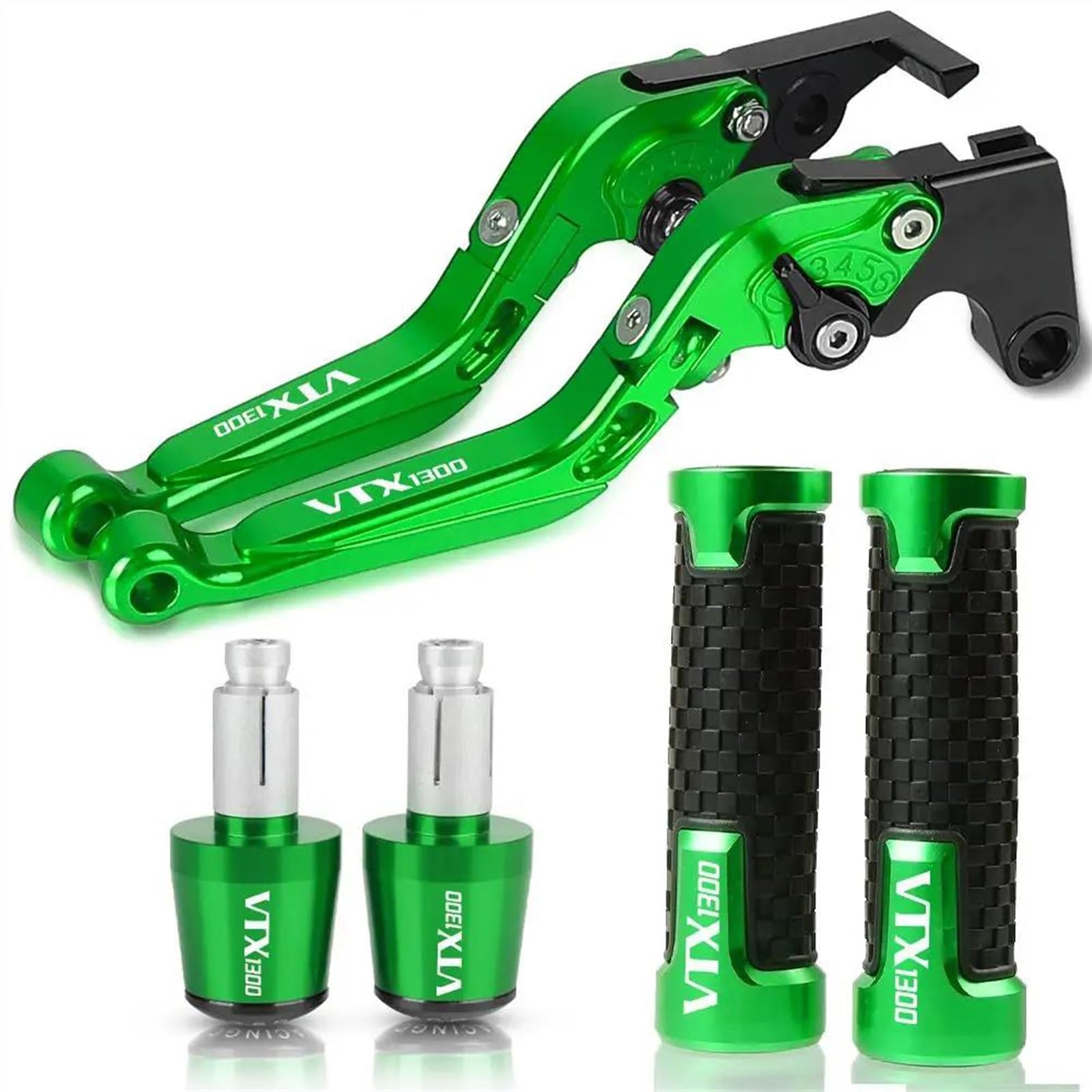 Leviers de frein de moto et poignées confort pour les longs road trips en VTX 1300