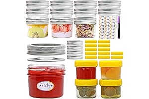 4 oz Mason Jars with Lids - A Kitchen Multitasker