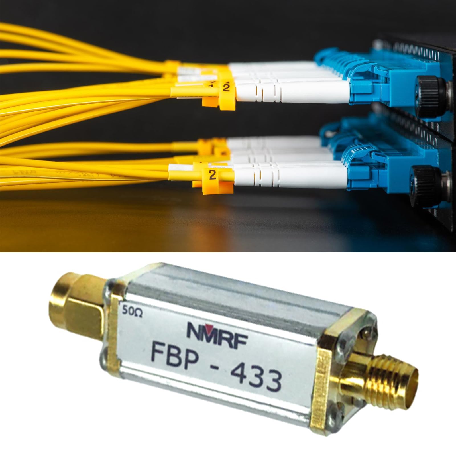 FBP-144 - Filtro de paso de banda de 144 MHz, 2 m, excelente selectividad y 50 ohmios para una recepción eficiente