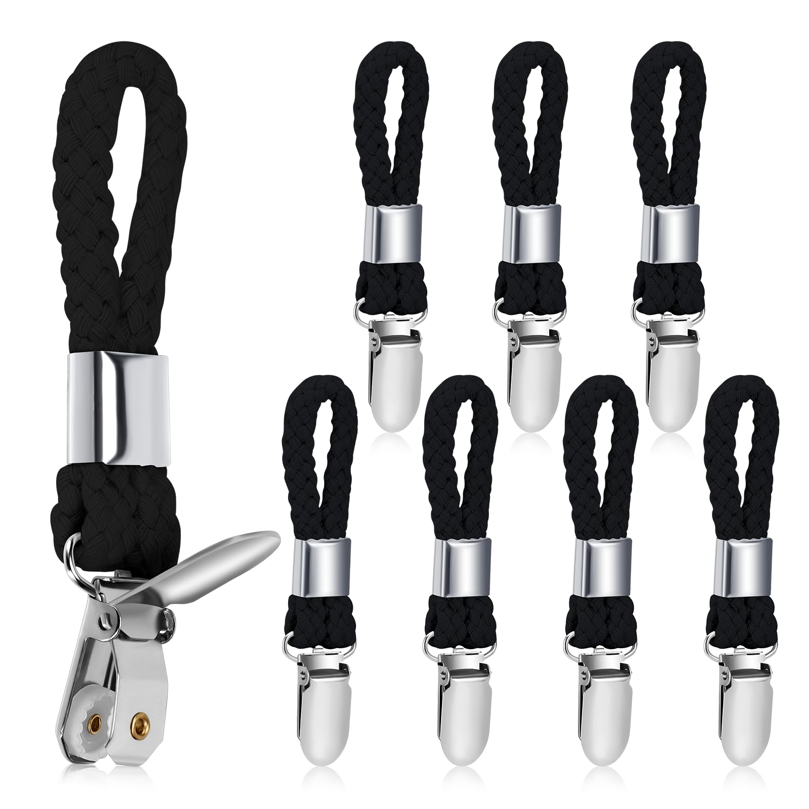 25 Clip Porta Asciugamani Per Cucina E Bagno - Ganci A Molla In Plastica Multiuso - Appendini Per Strofinacci E Vestiti - Set Colori Misti