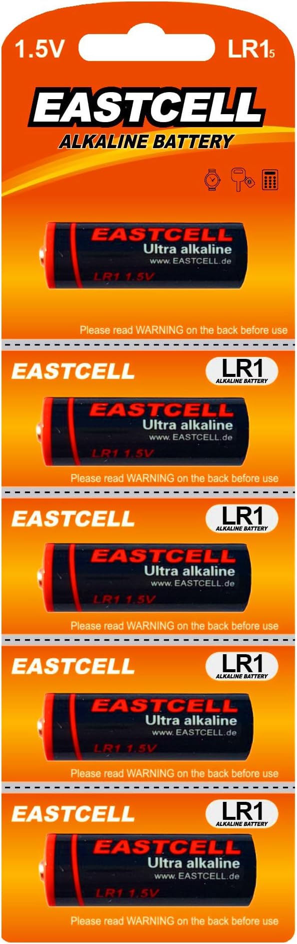 10 X Duracell N Lady 4001 LR1 E90 N MN9100 1,5 V Batteria Cella A - Foto 8