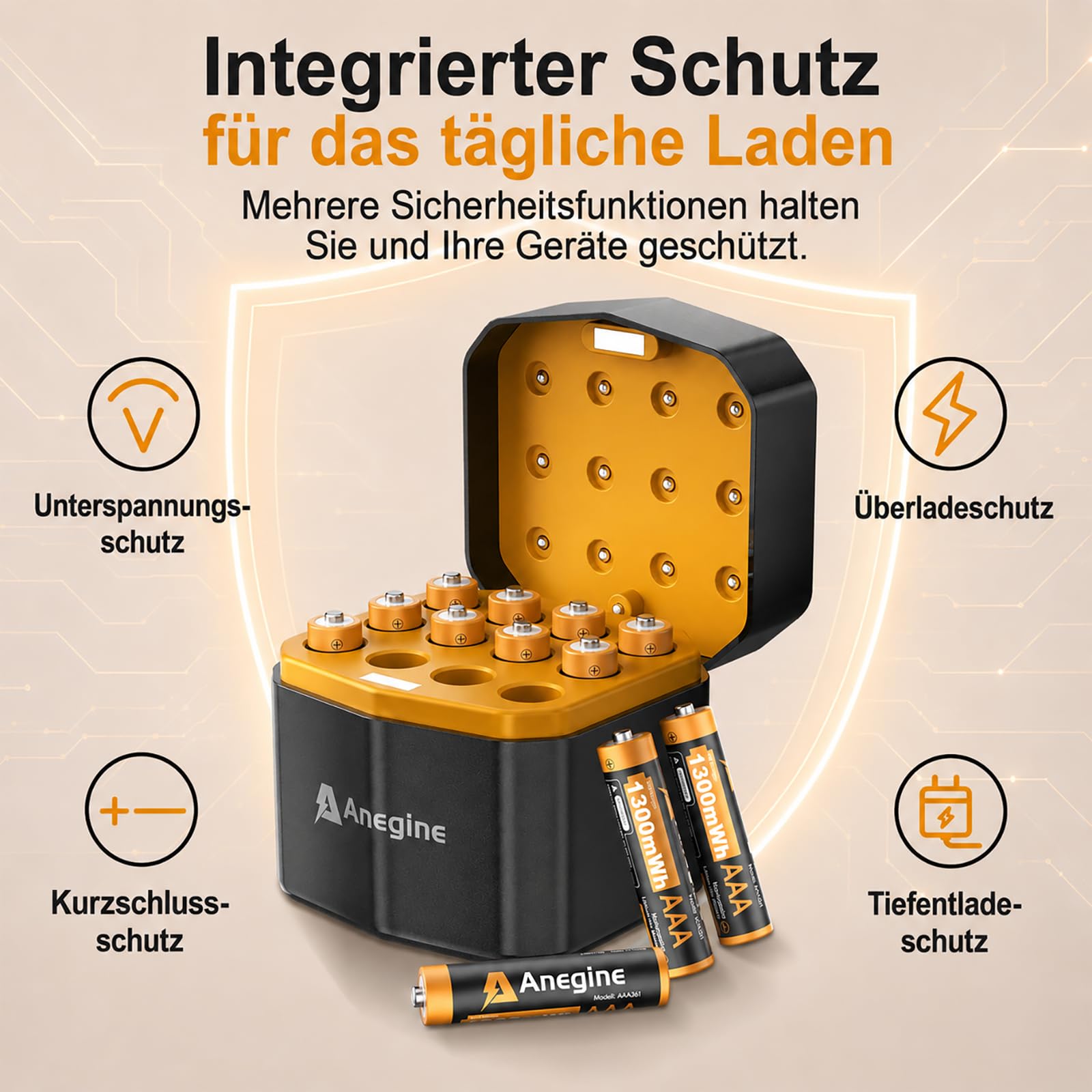 Batterie AAA ricaricabili