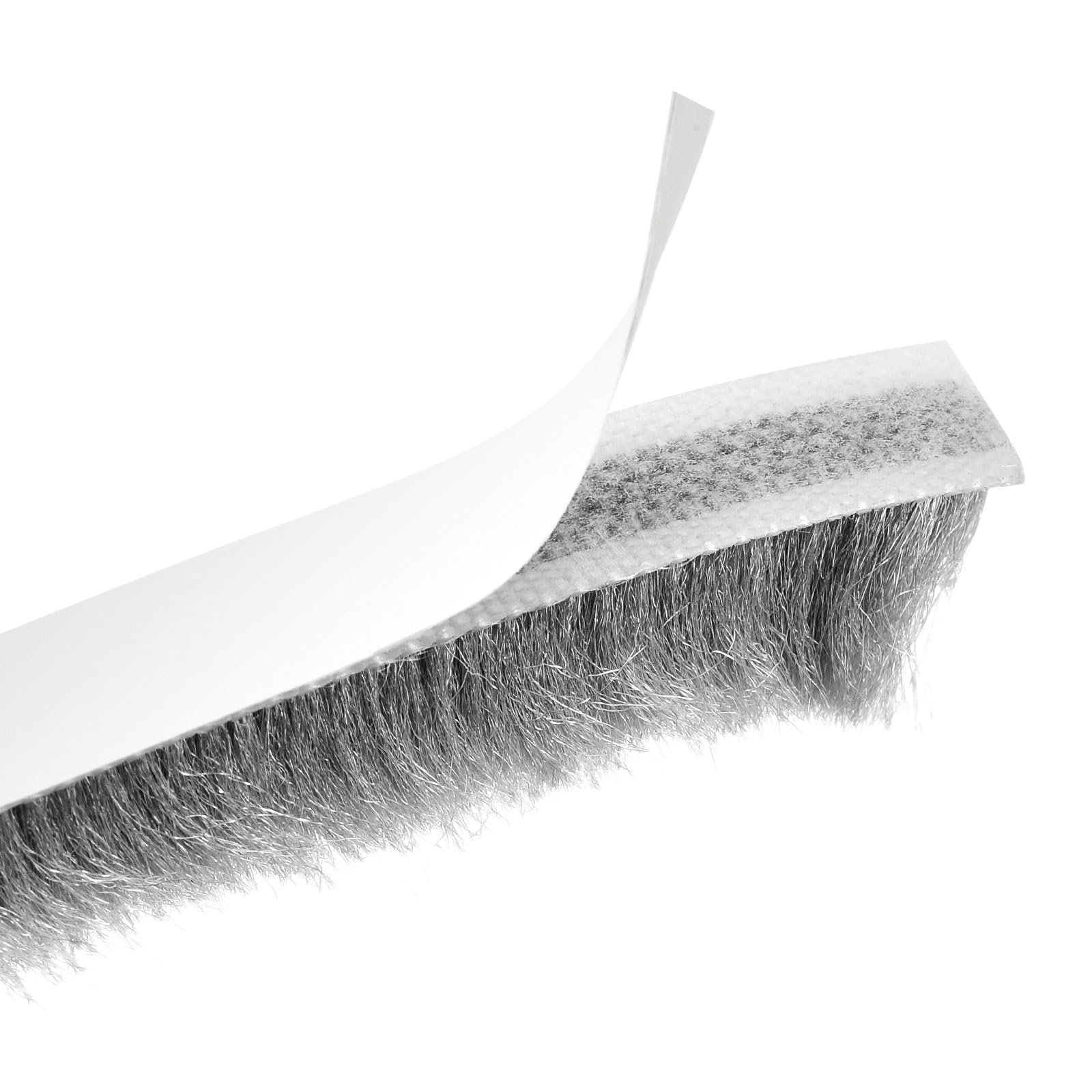 Brosse de décapage pour joints d'étanchéité grise 6,1m x 0,9cm x 1,5cm