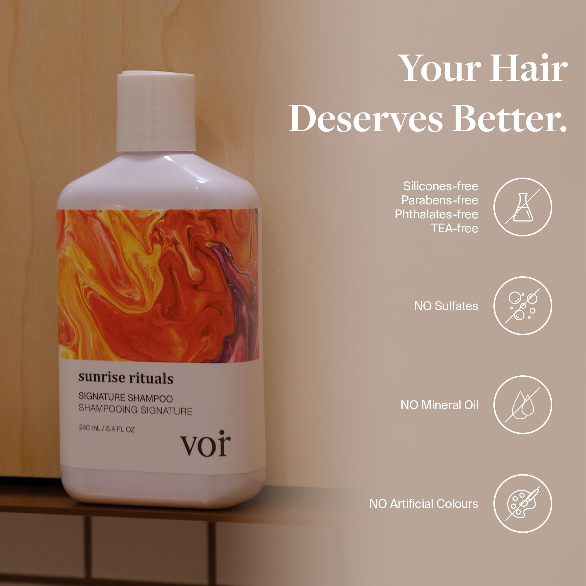 Amazon.com: Voir Haircare Hyaluronic Acid Shampoo - Hydrating